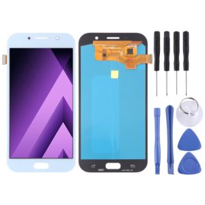 OLED LCD Screen for Galaxy A7 (2017), A720F, A720F/DS with Digitizer Full Assembly (Blue) (OEM)