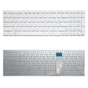 RU Version Keyboard for Asus X556 X556U X556UA X556UB X556UF X556UJ X556UQ X556UR X556UV (White) (OEM)