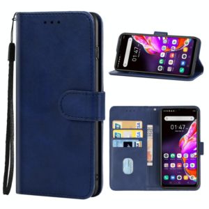 Leather Phone Case For Infinix Hot 10s(Blue) (OEM)