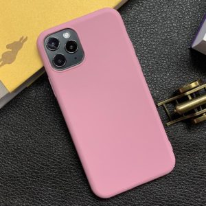 For iPhone 11 Pro Shockproof Frosted TPU Protective Case(Pink) (OEM)