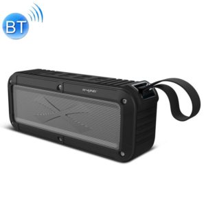 W-KING S20 Loudspeakers IPX6 Waterproof Bluetooth Speaker Portable NFC Bluetooth Speaker for Outdoors / Shower / Bicycle FM Radio (Black) (W-KING) (OEM)