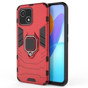 For Honor Play 30 Shockproof PC + TPU Protective Phone Case with Magnetic Ring Holder(Red) (OEM)