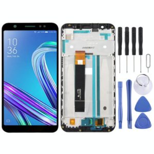 OEM LCD Screen for Asus ZenFone Max M1 ZB555KL X00PD Digitizer Full Assembly with Frame（Black) (OEM)