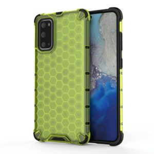 For Galaxy S20 Shockproof Honeycomb PC + TPU Protective Case(Green) (OEM)