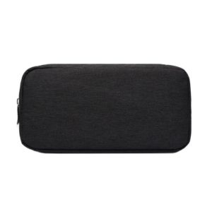 Multi-functional Headphone Charger Data Cable Storage Bag Power Pack, Size: L, 23 x 11.5 x 5.5cm(Black) (OEM)