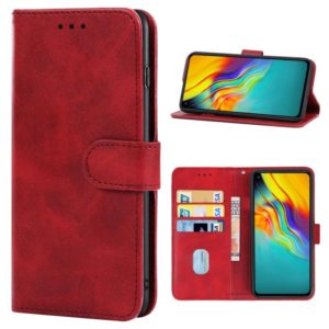 Leather Phone Case For Infinix Hot 9 / Tecno Camon 15(Red) (OEM)