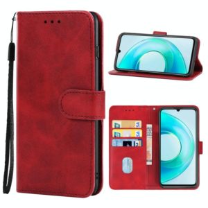 Leather Phone Case For Wiko T3(Red) (OEM)