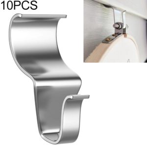 10pcs / Set Stainless Steel Hidden Wall Hook Creative Non Perforated Hanger (OEM)