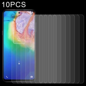 10 PCS 0.26mm 9H 2.5D Tempered Glass Film For TCL 20 A 5G (OEM)