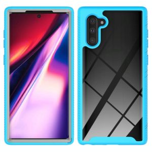 For Samsung Galaxy Note 10 Starry Sky Solid Color Series Shockproof PC + TPU Protective Case(Baby Blue) (OEM)