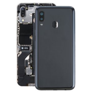 For Galaxy A20e Battery Back Cover with Side Keys (Black) (OEM)