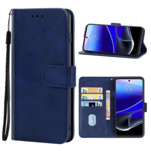 For Motorola Moto G Stylus 5G 2022 Leather Phone Case(Blue) (OEM)