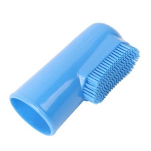 10pcs Pet Finger Toothbrush Oral Cleaning Tool For Cats And Dogs Random Colour Delivery (OEM)