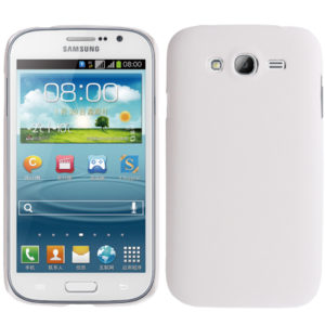 Pure Color Anti-scratch Plastic Protection Case for Galaxy Grand Duos / i9082(White) (OEM)