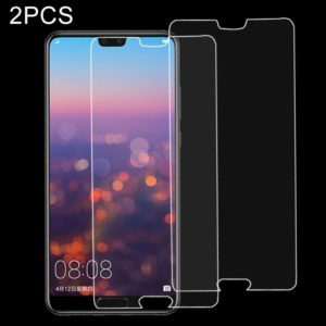 2 PCS for Huawei P20 0.26mm 9H Surface Hardness 2.5D Explosion-proof Tempered Glass Screen Film (OEM)