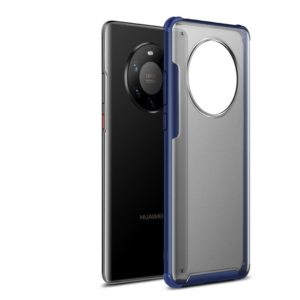 For Huawei Mate 40 Pro+ Four-corner Shockproof TPU + PC Protective Case(Blue) (OEM)