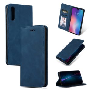 Retro Skin Feel Business Magnetic Horizontal Flip Leather Case for Xiaomi 9 SE(Navy Blue) (OEM)