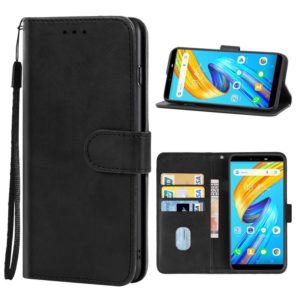 For Tecno Spark 2 Leather Phone Case(Black) (OEM)