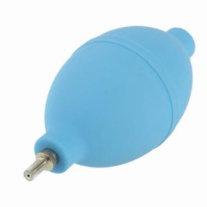 Rubber mini Air Dust Blower Cleaner for Mobile Phone / Computer / Digital Cameras, Watches and other Precision Equipment(Blue) (OEM)