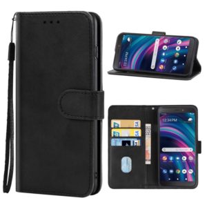 For BLU View 3 B140DL Leather Phone Case(Black) (OEM)