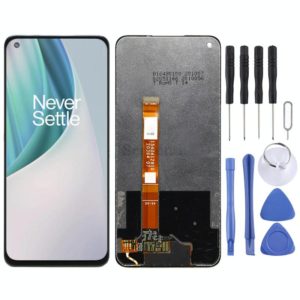 For OnePlus Nord N10 5G BE2029 with Digitizer Full Assembly OEM LCD Screen (Black) (OEM)