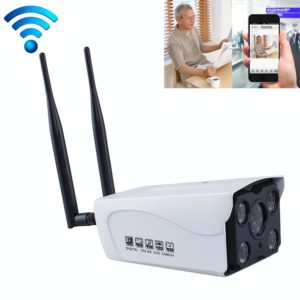 J-02100 1.0MP Dual Antenna Smart Wireless Wifi IP Camera, Support Infrared Night Vision & TF Card(64GB Max) (OEM)