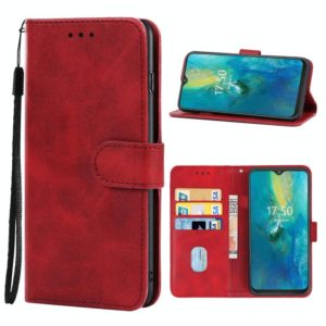 Leather Phone Case For Cubot P30(Red) (OEM)
