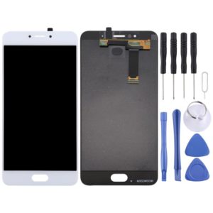 TFT LCD Screen for Meizu MX6 with Digitizer Full Assembly(White) (OEM)