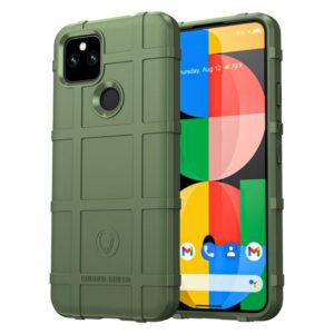 For Google Pixel 5a 5G Full Coverage Shockproof TPU Case(Green) (OEM)