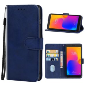 For Alcatel 1B 2022 Leather Phone Case(Blue) (OEM)