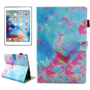 For iPad Pro 10.5 inch Colorful Marble Pattern Horizontal Flip Leather Protective Case with Holder & Card Slots & Wallet & Pen Slot &Sleep / Wake-up (OEM)