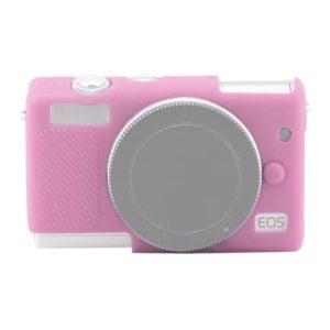 Soft Silicone Protective Case for Canon EOS M200 (Pink) (OEM)