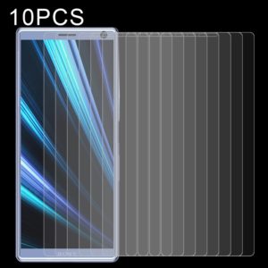 10 PCS 0.26mm 9H 2.5D Explosion-proof Tempered Glass Film for Sony Xperia XA3 (OEM)