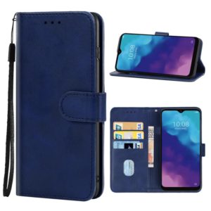 Leather Phone Case For ZTE Blade V2022(Blue) (OEM)