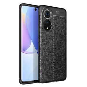 For Huawei nova 9 Litchi Texture TPU Shockproof Case(Black) (OEM)