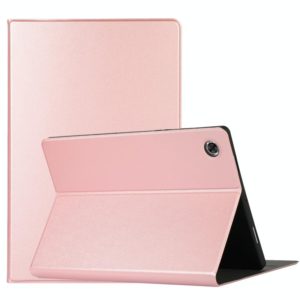 For Samsung Galaxy Tab A8 Voltage Craft Texture TPU Horizontal Flip Tablet Case(Rose Gold) (OEM)