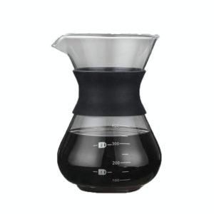 High Temperature Resistant Coffee Maker, Capacity:400ml, Style:Without Strainer (OEM)