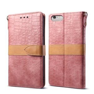 Leather Protective Case For iPhone 6 Plus & 6s Plus(Pink) (OEM)