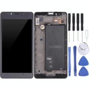 LCD Screen and Digitizer Full Assembly with Frame For Microsoft Lumia 950 (Black) (OEM)