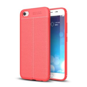 For Vivo X9 / X9s Litchi Texture TPU Protective Case(Red) (OEM)