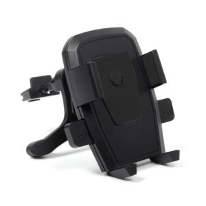 2 PCS Car Air-conditioning Air Outlet Hook Type Mobile Phone Holder(Black) (OEM)