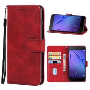 Leather Phone Case For Honor 5C Pro(Red) (OEM)