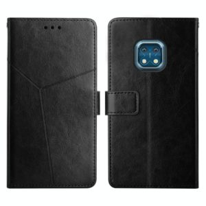 For Nokia XR20 Y Stitching Horizontal Flip Leather Phone Case(Black) (OEM)