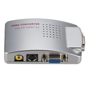 PC Converter Box VGA to AV Converter Video Switch Box (OEM)
