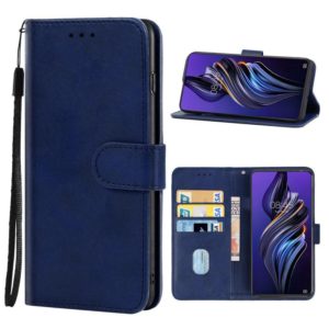 For Tecno Pova 3 Leather Phone Case(Blue) (OEM)
