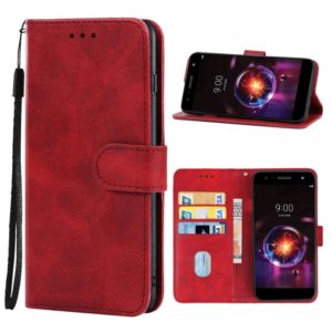Leather Phone Case For LG X power 3 / X5 2018(Red) (OEM)