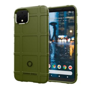 Shockproof Protector Cover Full Coverage Silicone Case for Google Pixel 4 XL (Green) (OEM)