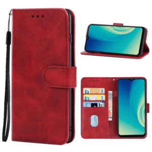 For ZTE Blade A52 Leather Phone Case(Red) (OEM)