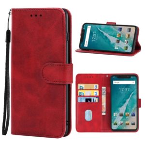 For Blackview BV9600 / BV9600 Pro Leather Phone Case(Red) (OEM)