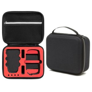 Shockproof Nylon Carrying Hard Case Storage Bag for DJI Mavic Mini SE, Size: 24 x 19 x 9cm(Black + Red Liner) (OEM)